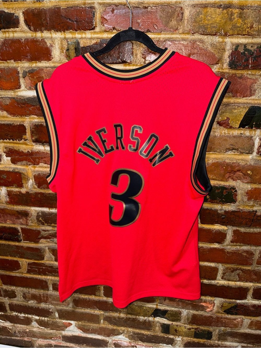 ALLEN IVERSON Mitchell & Ness Hardwood Classics 99/00 Swingman Jersey, XL